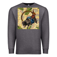 Charcoal Heather rodeo seamless pattern Premium Sweatshirt - BundleAndBundleShop
