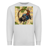 Dove Grey rodeo seamless pattern Premium Sweatshirt - BundleAndBundleShop