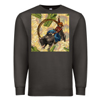Smoke rodeo seamless pattern Premium Sweatshirt - BundleAndBundleShop