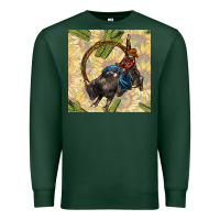 Sports Green rodeo seamless pattern Premium Sweatshirt - BundleAndBundleShop