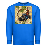 True Royal rodeo seamless pattern Premium Sweatshirt - BundleAndBundleShop