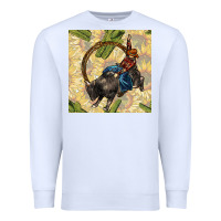 White rodeo seamless pattern Premium Sweatshirt - BundleAndBundleShop