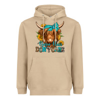 Mushroom barn hair don't care long haired cow Heavyweight Hoodie - Jasminsmagicworld