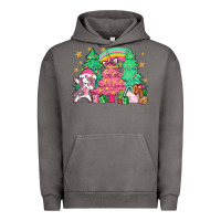 Pigment Tornado Unicorn Christmas trees Urban Hoodie - NancyCooperArtShop