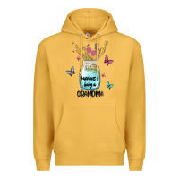 Mustard grandma preview costom name Premium Hoodie - MaliasSmallBusiness