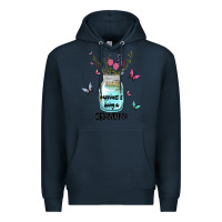 Navy grandma preview costom name Premium Hoodie - MaliasSmallBusiness