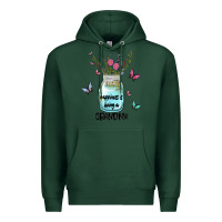 Sports Green grandma preview costom name Premium Hoodie - MaliasSmallBusiness