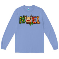 Colony Blue reindeer noel christmas Long Sleeve Tee - RanaPortraitStore
