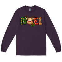 Plum reindeer noel christmas Long Sleeve Tee - RanaPortraitStore