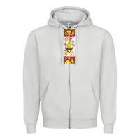 Dove Grey softball football penwraps Zipper Hoodie - HRA Design Shop
