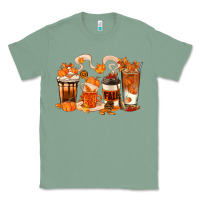 Sage Fall Coffee Cups Classic Tee - texasbilliewilder