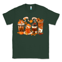 Sports Green Fall Coffee Cups Classic Tee - texasbilliewilder