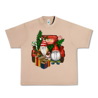 Burro Christmas Truck And Gnome Urban Heavy Tee - RanaPortraitStore