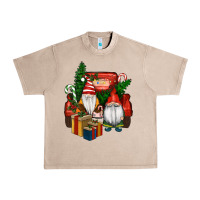 French Oak Christmas Truck And Gnome Urban Heavy Tee - RanaPortraitStore