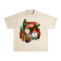 Sandshell Christmas Truck And Gnome Urban Heavy Tee - RanaPortraitStore