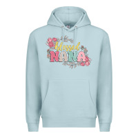 Blue Mist blessed nana Premium Hoodie - MaliasSmallBusiness