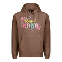 Chestnut blessed nana Premium Hoodie - MaliasSmallBusiness