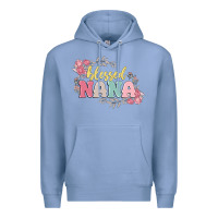 Colony Blue blessed nana Premium Hoodie - MaliasSmallBusiness