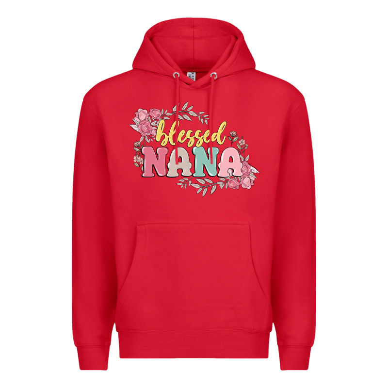 Blessed Nana Premium Hoodie by MaliasSmallBusiness | Teevron