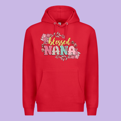 Blessed Nana Premium Hoodie Designed By Maliassmallbusiness