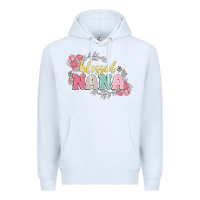 White blessed nana Premium Hoodie - MaliasSmallBusiness