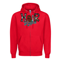 Red hair hustler Zipper Hoodie - SublimationCraftShop