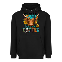 Black you ain't my brand of cattle longhaired cow Heavyweight Hoodie - Jasminsmagicworld