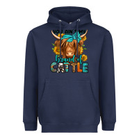 Navy you ain't my brand of cattle longhaired cow Heavyweight Hoodie - Jasminsmagicworld