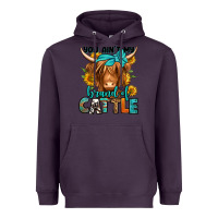 Plum you ain't my brand of cattle longhaired cow Heavyweight Hoodie - Jasminsmagicworld