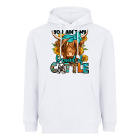White you ain't my brand of cattle longhaired cow Heavyweight Hoodie - Jasminsmagicworld