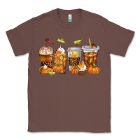 Chestnut Fall Coffee Cups Classic Tee - texasbilliewilder