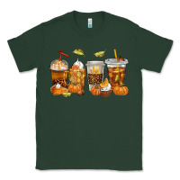 Sports Green Fall Coffee Cups Classic Tee - texasbilliewilder