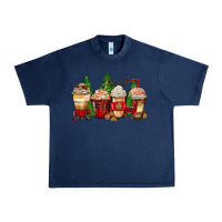 Navy lumberjack coffee cups Urban Heavy Tee - Zillion Design Studio
