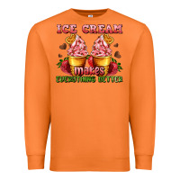 Carrot ice cream makes everything better Premium Sweatshirt - AdoDesignShop