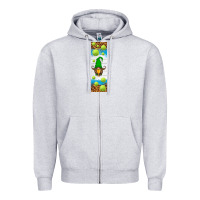 Heather Grey tennis penwraps Zipper Hoodie - HRA Design Shop