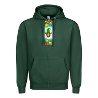 Sports Green tennis penwraps Zipper Hoodie - HRA Design Shop