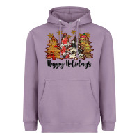 Lavender happy holidays Heavyweight Hoodie - JahusDesignShop