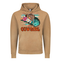 Vintage Camel cowgirl hat flowers leopard and  leather Vintage Hoodie - AdoDesignShop