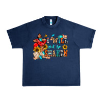 Navy i will not be shaken Urban Heavy Tee - Zillion Design Studio