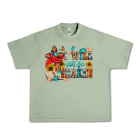 Oil Green i will not be shaken Urban Heavy Tee - Zillion Design Studio
