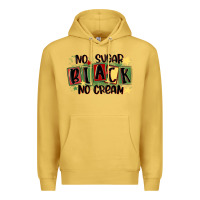 Antique Gold no sugar black no cream Premium Hoodie - MaliasSmallBusiness