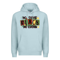 Blue Mist no sugar black no cream Premium Hoodie - MaliasSmallBusiness