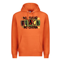 Carrot no sugar black no cream Premium Hoodie - MaliasSmallBusiness