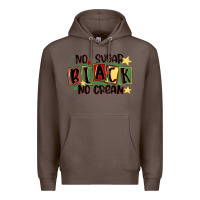 Coffee no sugar black no cream Premium Hoodie - MaliasSmallBusiness
