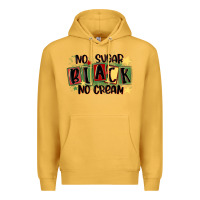 Mustard no sugar black no cream Premium Hoodie - MaliasSmallBusiness