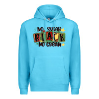 Ocean Blue no sugar black no cream Premium Hoodie - MaliasSmallBusiness