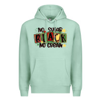 Seafoam no sugar black no cream Premium Hoodie - MaliasSmallBusiness