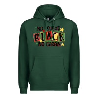 Sports Green no sugar black no cream Premium Hoodie - MaliasSmallBusiness