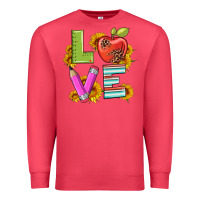 Cardinal love with pen and  serape leopard Premium Sweatshirt - Artiststas