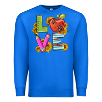 Love With Pen And  Serape Leopard Premium Sweatshirt | Teevron